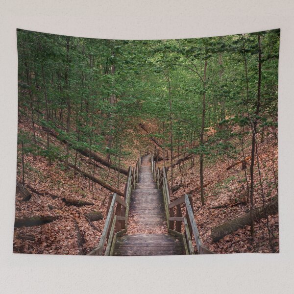Item preview, Boardwalk Trail through the Dunes at PJ Hoffmaster Park designed and sold by Michael Deemer.