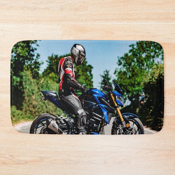 Item preview, Motor cyclist on motorbike designed and sold by Neilchurcherart.