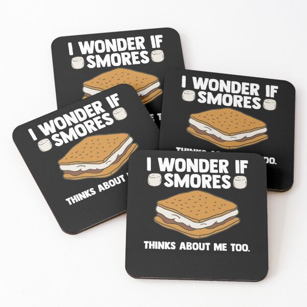 Item preview, I Wonder If Smores Thinks About Me Too Campfire Smores Kit designed and sold by Nessshirts.
