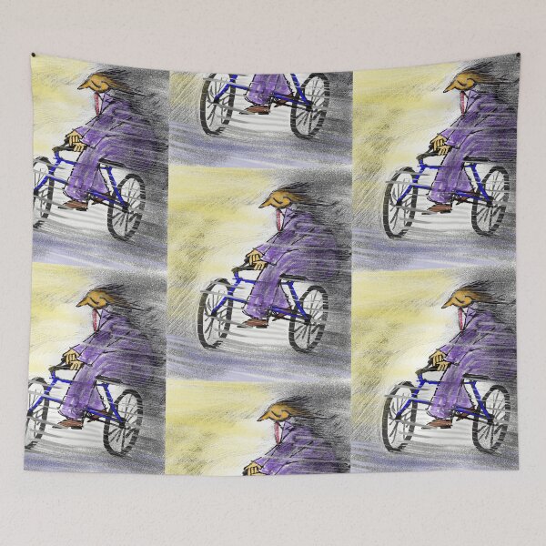 Item preview, Hombre en bicicleta designed and sold by myimpression.