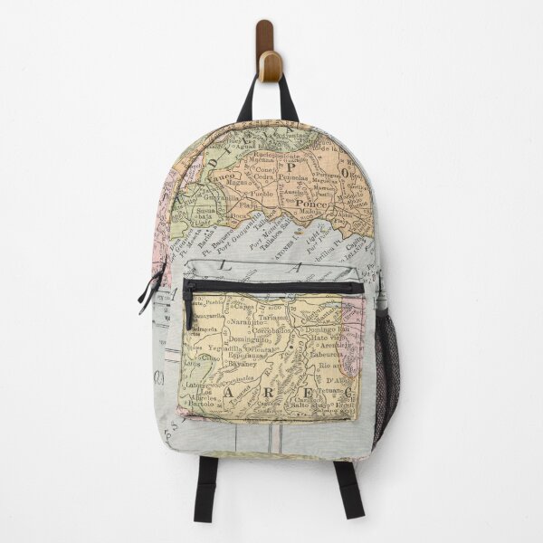 Item preview, Old Puerto Rico Map (1912) Vintage Island of Enchantment Atlas designed and sold by BravuraMedia.