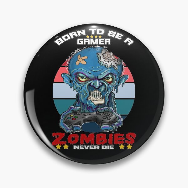 Item preview, Born To Be A Gamer Funny Zombie Video Gaming designed and sold by Status71.