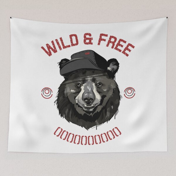 Item preview, Wild and free  designed and sold by SidTastic .