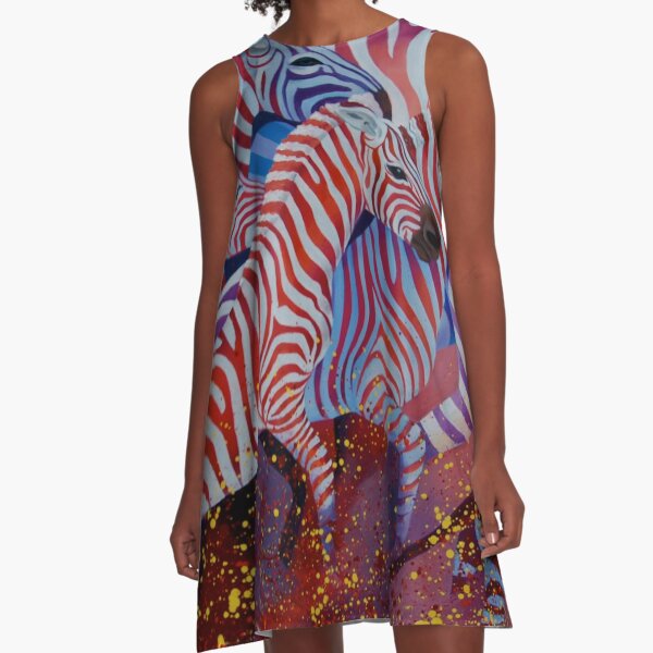 Fröhliche Kreationen. A-Linien Kleid