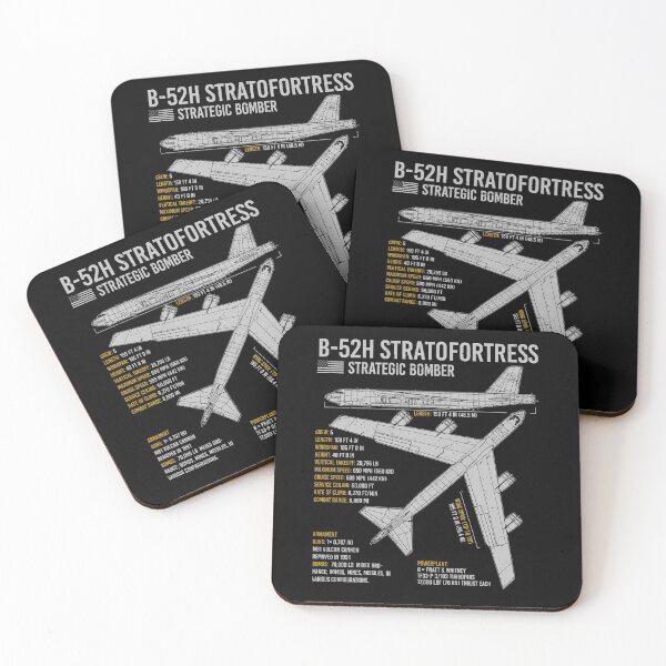 Item preview, B-52 Stratofortress Bomber Aircraft Plane Airplane Blueprint designed and sold by DigitalBadger.