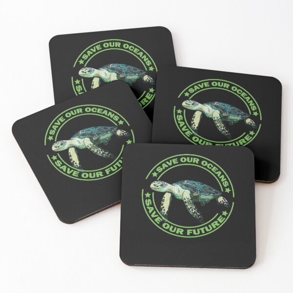 Item preview, Earth Day Turtle Save Our Oceans Save Our Future designed and sold by Basti09.