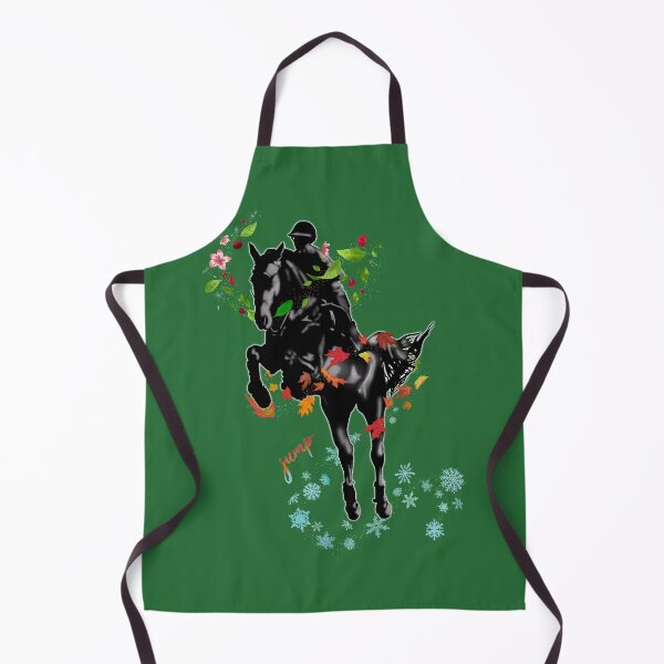 Item preview, Equestrian Horse Jumping Four Seasons  designed and sold by KirstyNadineArt.