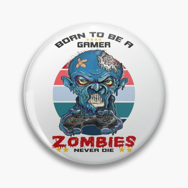 Item preview, Born To Be A Gamer Funny Zombie Video Gaming designed and sold by Status71.