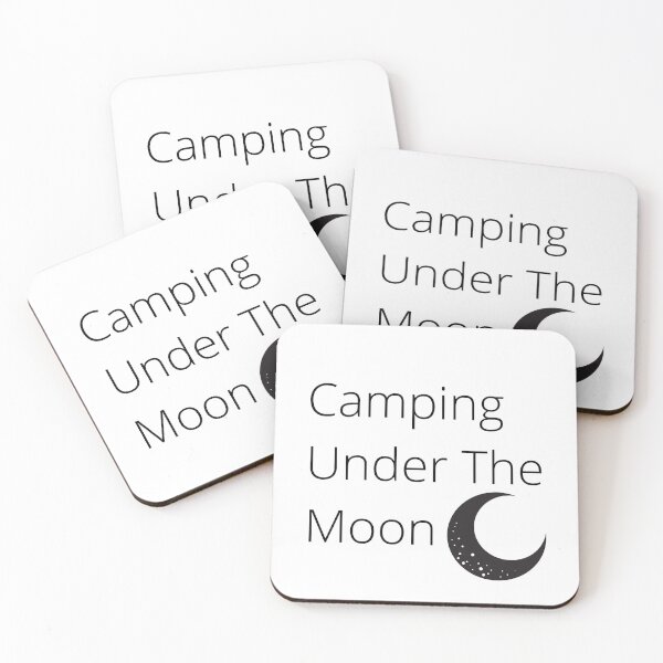 Item preview, Camping Under The Moon designed and sold by Chanchane Store.