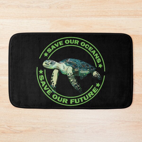 Item preview, Earth Day Turtle Save Our Oceans Save Our Future designed and sold by Basti09.