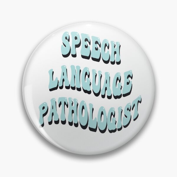 Item preview, Speech language pathologist groovy wavy blue designed and sold by Sketchy Lexy.