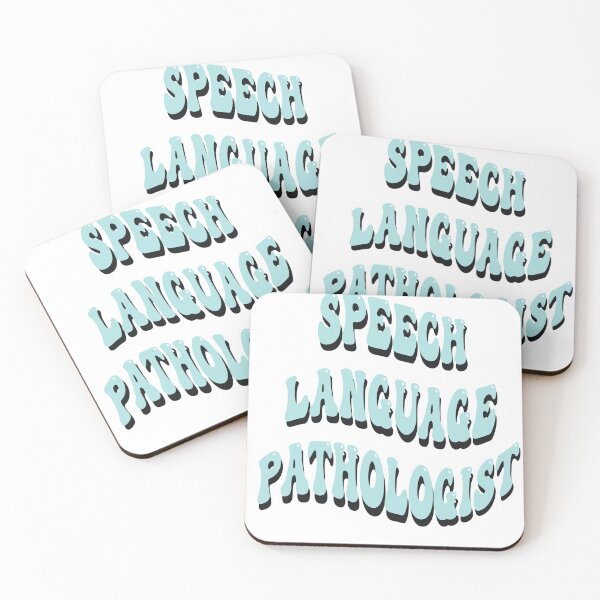 Item preview, Speech language pathologist groovy wavy blue designed and sold by Sketchy Lexy.