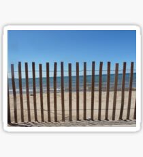 Beach Fence Sticker