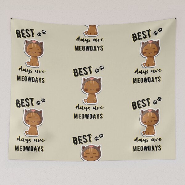 Item preview, Best days are meowdays t-shirt designed and sold by KD8264.