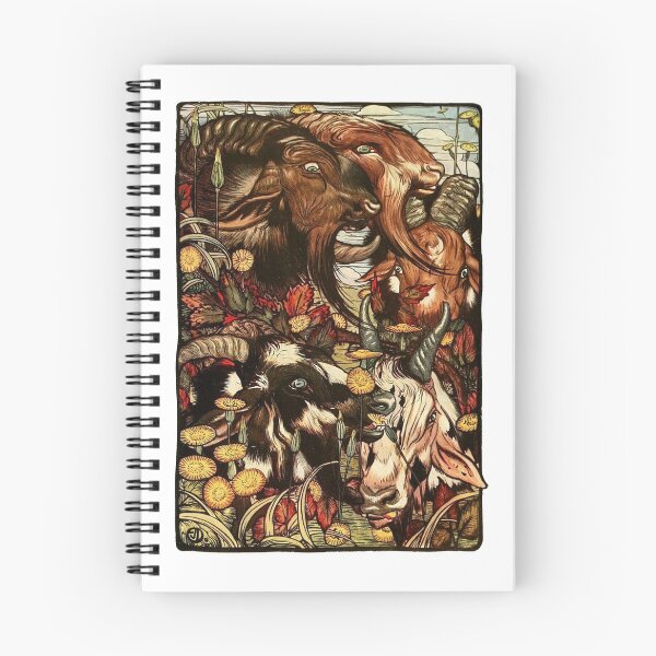 Item preview, Goats by Edward Julius Detmold -  Vintage Art designed and sold by RickE.