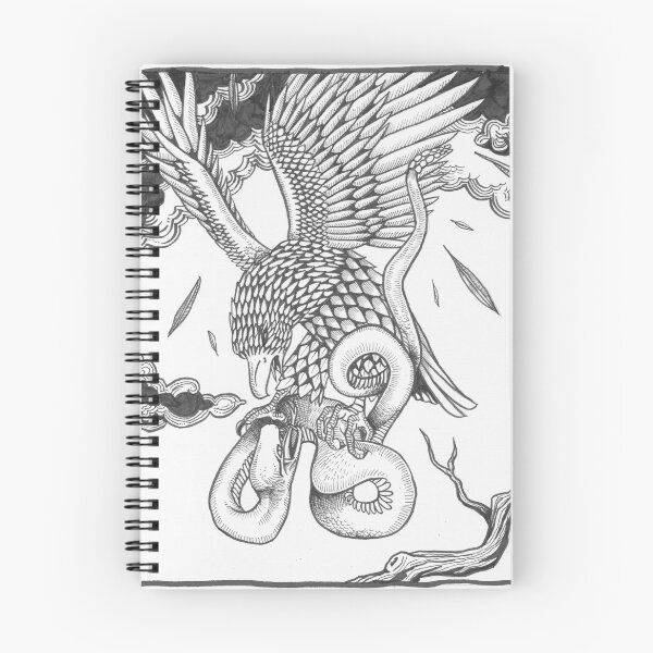 Item preview, The Eagle and the snake designed and sold by WilliamSchaff.