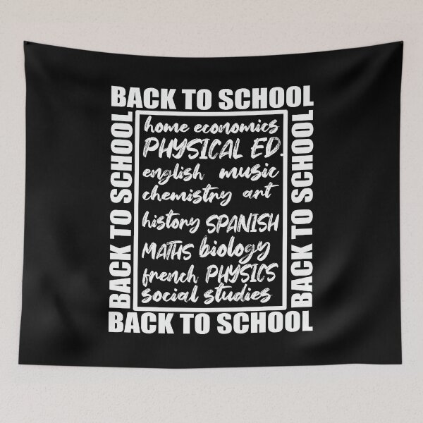 Item preview, Back to School Subjects designed and sold by MimsTees.