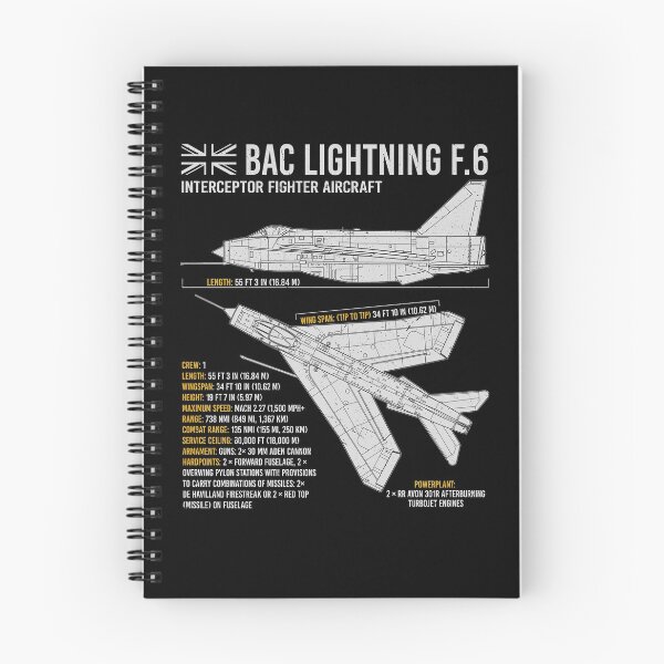 Item preview, RAF English Electric Lightning British Airplane Blueprint Military jet designed and sold by DigitalBadger.