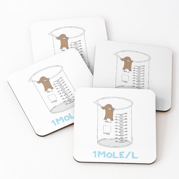 Item preview, Chemistry 1 Mole per Litre for Mole or Avogadro's Day  designed and sold by Geek-topia.