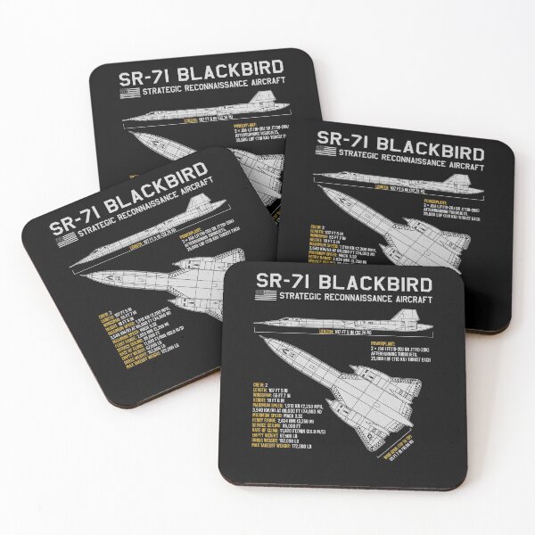 Item preview, SR-71 Blackbird US Aircraft Plane USAF Airplane Blueprint Military jet designed and sold by DigitalBadger.
