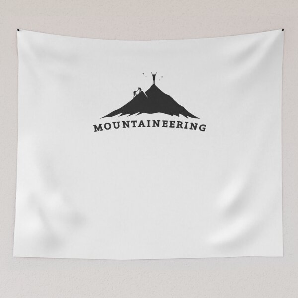 Artikelvorschau, Bergsteigen | Bergsteigen-Logo für Wanderer entworfen und verkauft von MountainFashion.