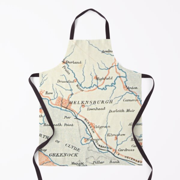Item preview, HELENSBURGH & surrounding area map 1899 designed and sold by yourscotland.