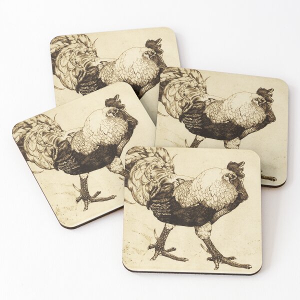Item preview, Chicken by Edward Julius Detmold - Vintage Art designed and sold by RickE.
