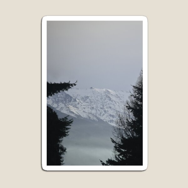Item preview, Snowy Mountain in Bariloche, Argentina | Winter Landscape | Nature Travel Photography designed and sold by julidescole.