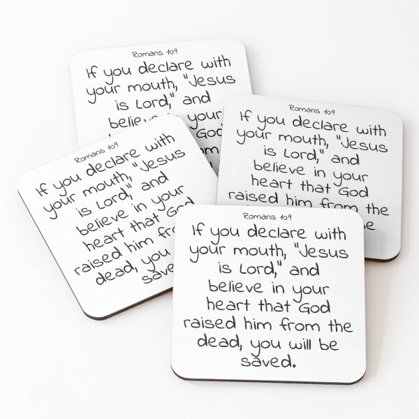 Item preview, Bible verse: Romans 10:9 designed and sold by john-3-16.