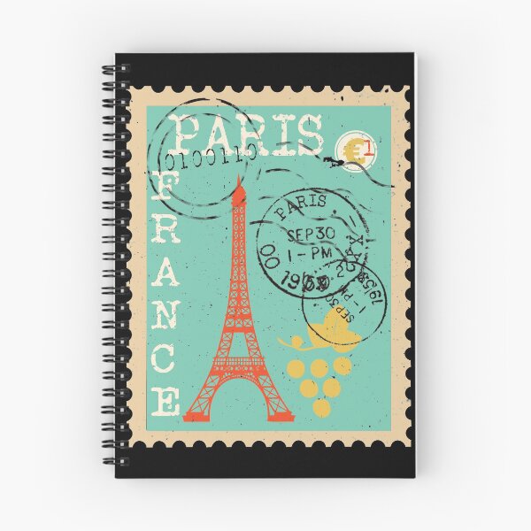 Item preview, Distressed Vintage Paris Postage Stamp designed and sold by Primroaddesigns.