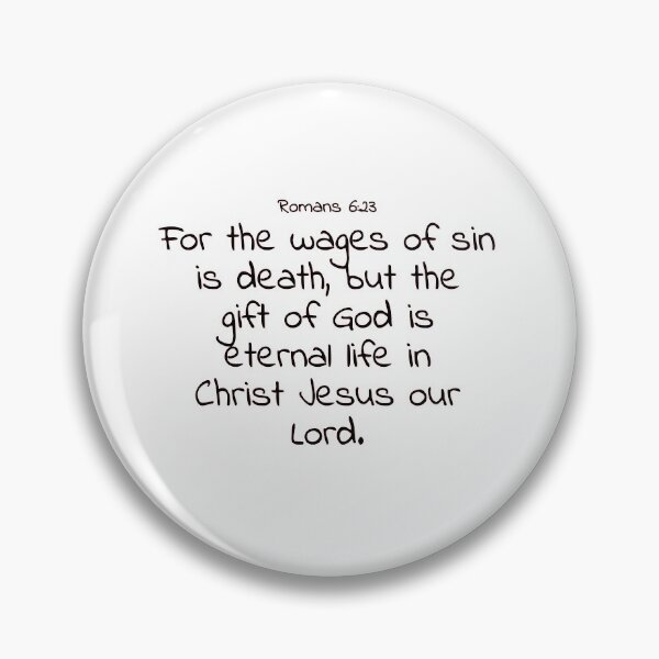 Item preview, Bible verse: Romans 6:23 designed and sold by john-3-16.