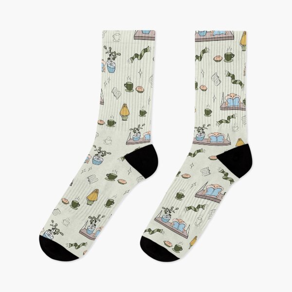 Item preview, Plants and hamsters cosy repeated pattern designed and sold by SlothMagic.