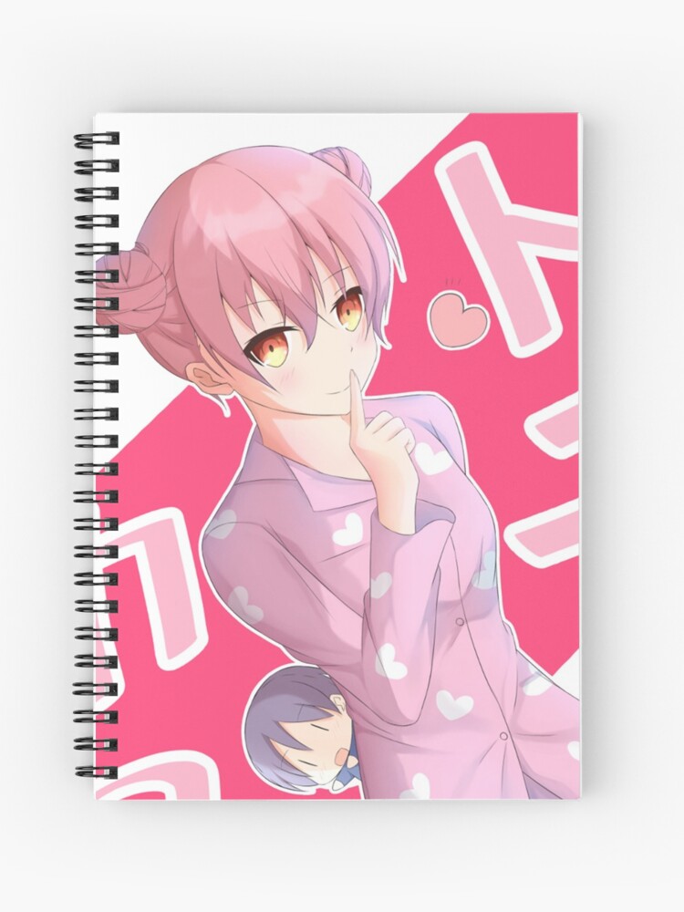 Tonikaku kawaii - Tsukasa waifu Spiral Notebook by Anna Blonwell