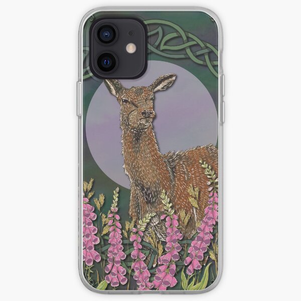 Celtic Deer iPhone Soft Case