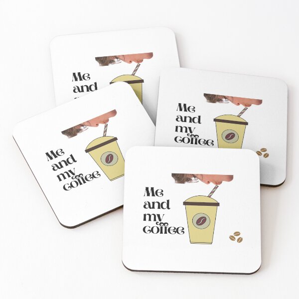 Item preview, Me and my coffee designed and sold by mench64.