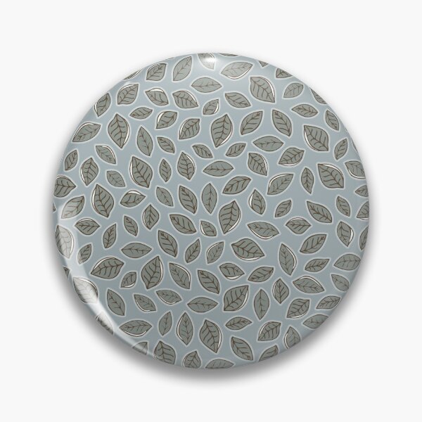 Item preview, retro leaves - light blue designed and sold by Claire Bowley.