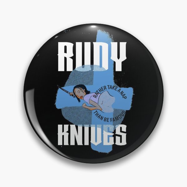 Item preview, Rudy Knives _ Rather Take A Nap Than Be Famous designed and sold by sivyllization.
