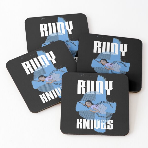 Item preview, Rudy Knives _ Rather Take A Nap Than Be Famous designed and sold by sivyllization.