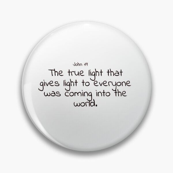 Item preview, Bible verse: John 1:9 designed and sold by john-3-16.