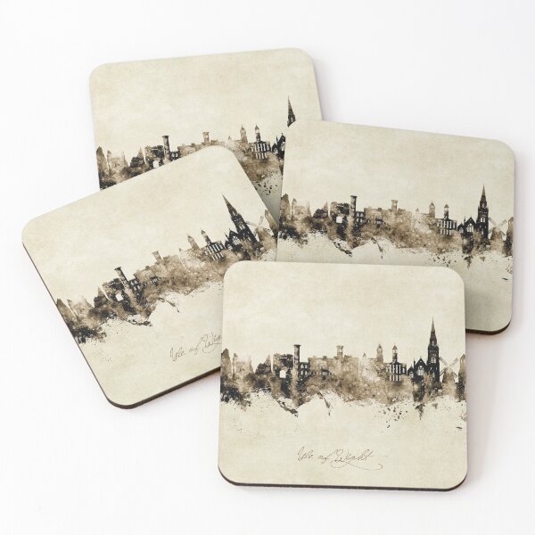 Item preview, Isle of Wight England Skyline designed and sold by ArtPrints.