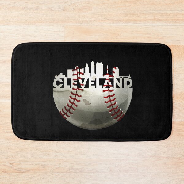 Item preview, Outstanding Cleveland Baseball Ball With Real Cleveland Skyline designed and sold by Urosek.