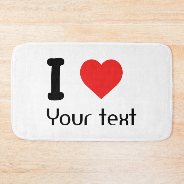 Item preview, I love your text designed and sold by majaja222.