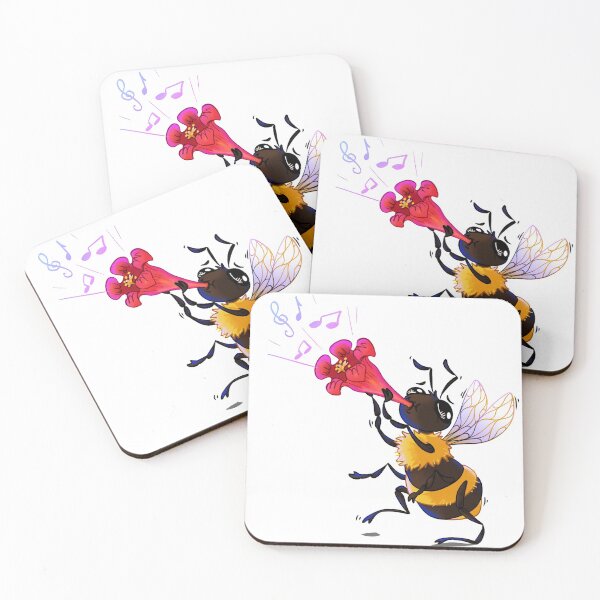 Item preview, Musical Bee Flower Trumpet designed and sold by froggyandbimbf.