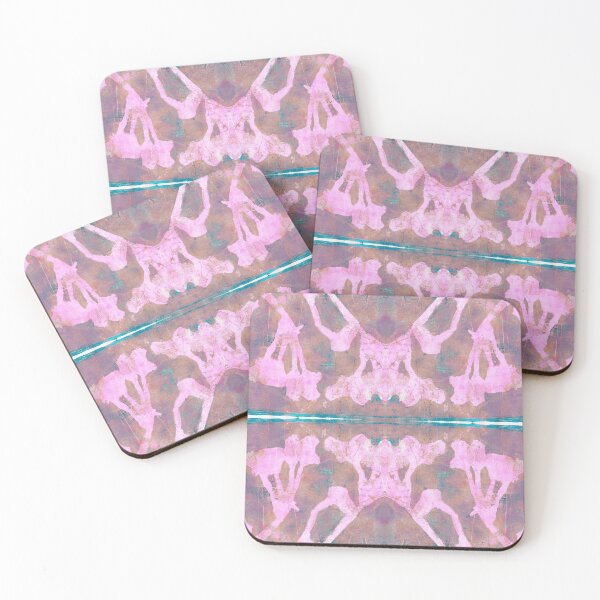 Item preview, Pink wildflower kaleidoscope abstract designed and sold by Laura Baruffa.