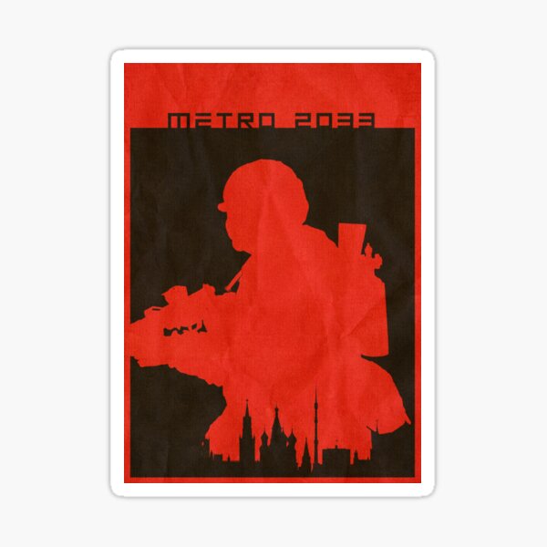 Artikel-Vorschau von Metro 2033 Minimalistisches Posterdesign, designt und verkauft von davsky.