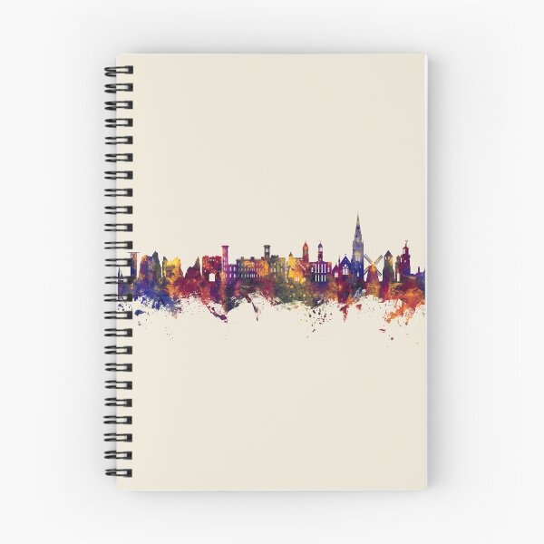 Aperçu de l'œuvre Isle of Wight England Skyline créée et vendue par ArtPrints.