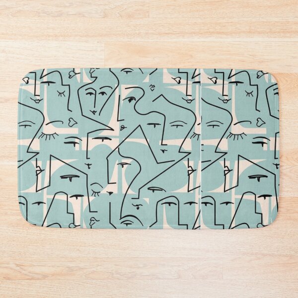 Item preview, Abstract faces art designed and sold by Zebra-fashion.