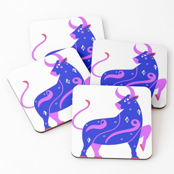 Item preview, Detailed Colorful Year of The Ox Blue Bull Body designed and sold by MIDDLX.