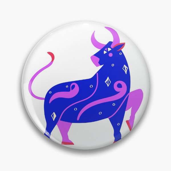 Item preview, Detailed Colorful Year of The Ox Blue Bull Body designed and sold by MIDDLX.