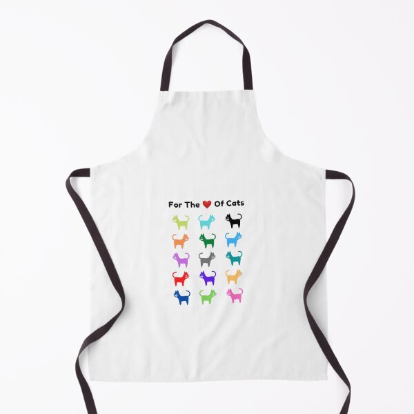 Item preview, For The Love Of Cats - Colorful Print - White Background designed and sold by OceansSupply.
